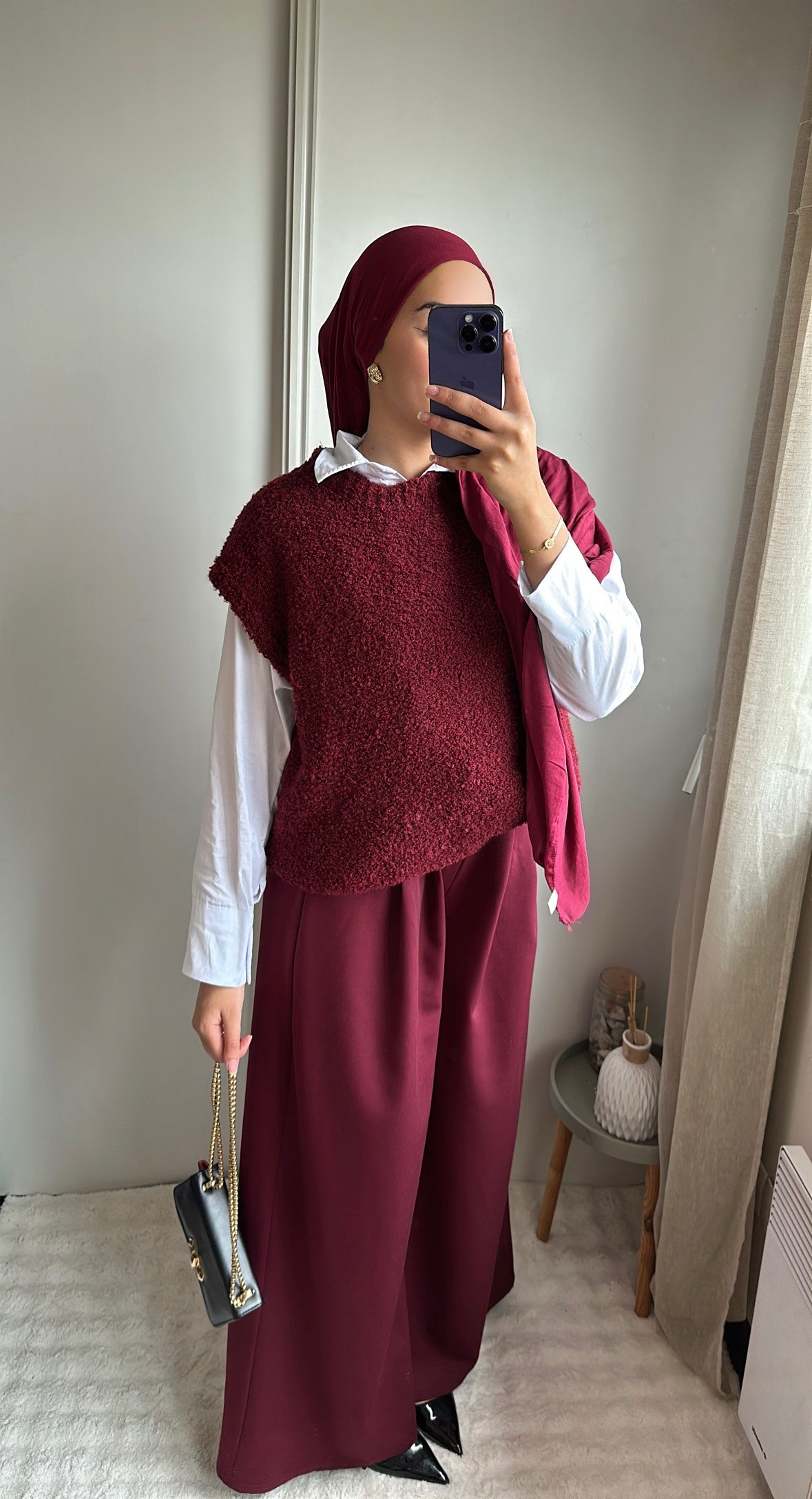 Pantalon évasé