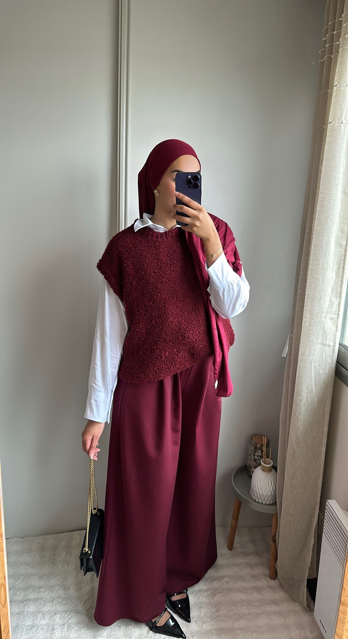 Pantalon évasé