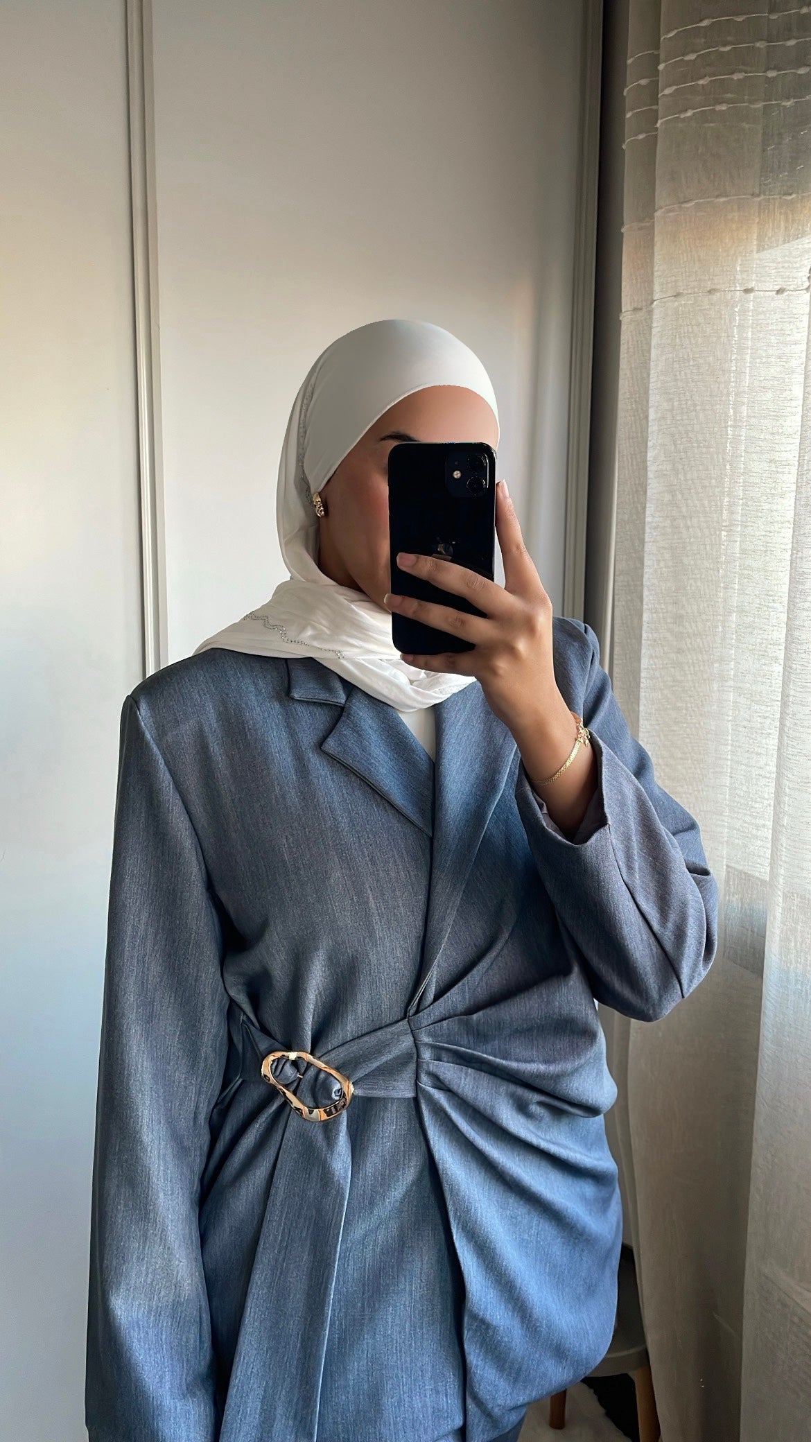 Ensemble blazer+pantalon - Blue jean