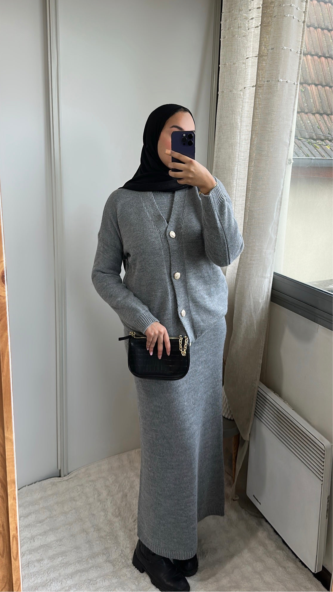 Ensemble Esra (robe + cardigan)