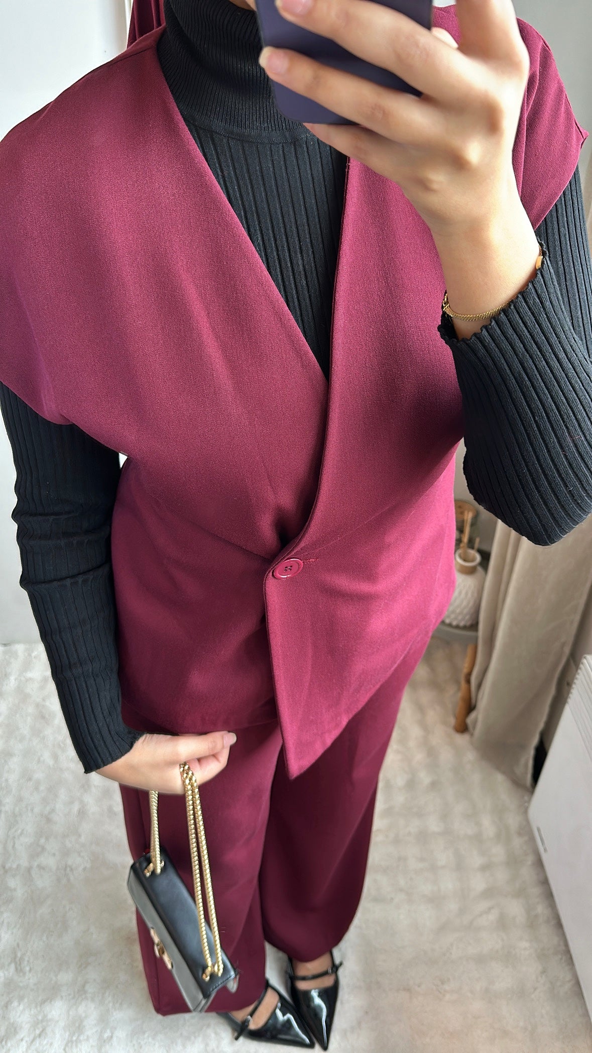 Ensemble Lilya - bordeaux