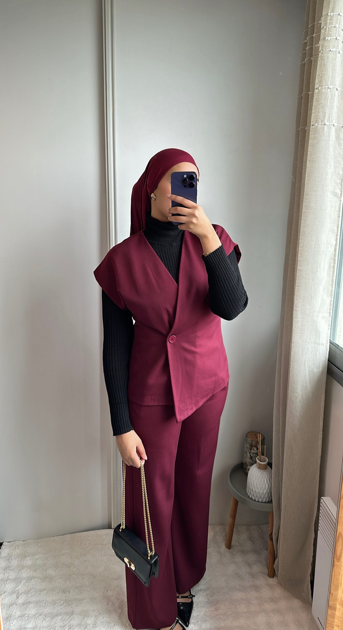 Ensemble Lilya - bordeaux