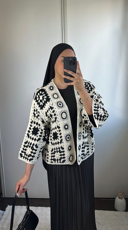 Gilet crochet - Dounia