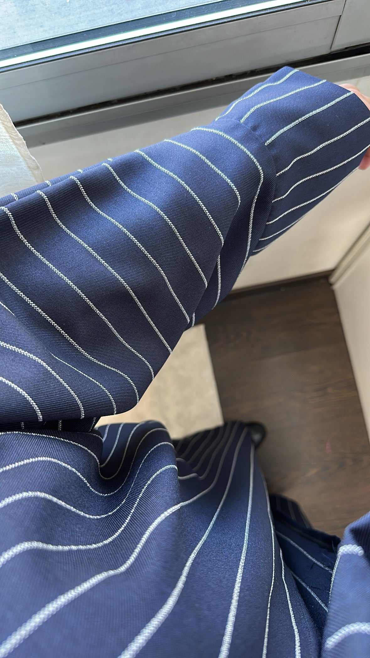 Abaya Mona 2 pièces - bleu